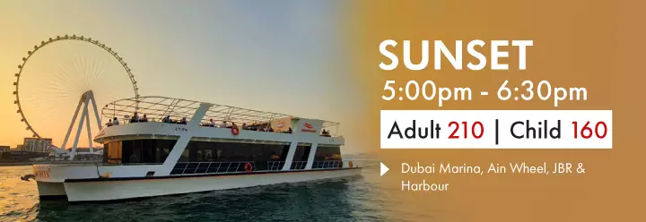 Dubai Marina - Sunset Cruise