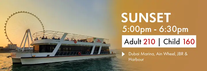 cruise with dinner in dubai