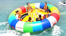 Dubai watersports - Disco Boat