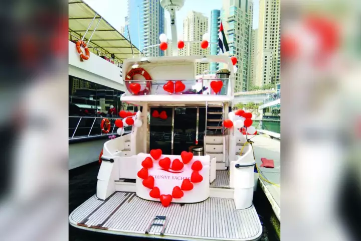 Yacht Proposal Dubai 