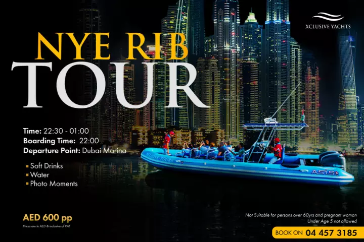 Dubai Marina's Ultimate New Year's Eve Yacht Experiences