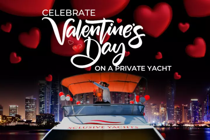 valentine's day yacht