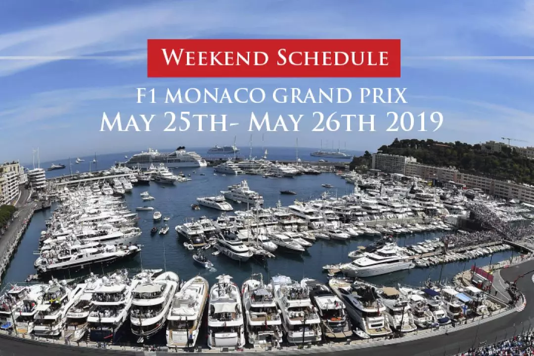 F1 Monaco Hospitality 2019 aboard Xclusive 155Ft Super Yacht