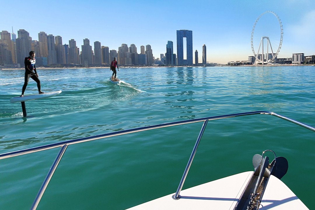 E-Foil Hydro-foiling Board Session with Xclusive Yachts 