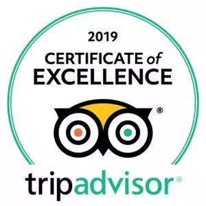 TripAdwisor - 2019 Certificate of Excellence