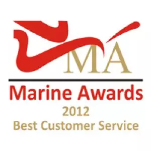Winner Best Customer Service - Marine Awards 2012