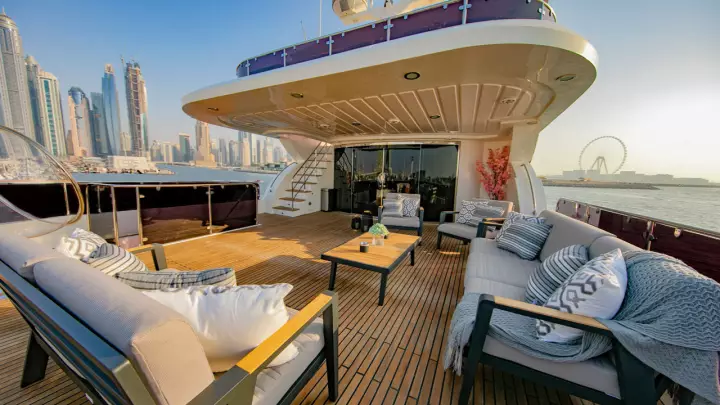 Super Yacht Rental - Sail Like Royalty! for AED 50,000